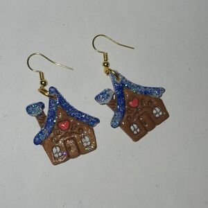 Charming Holiday Cottage Earrings